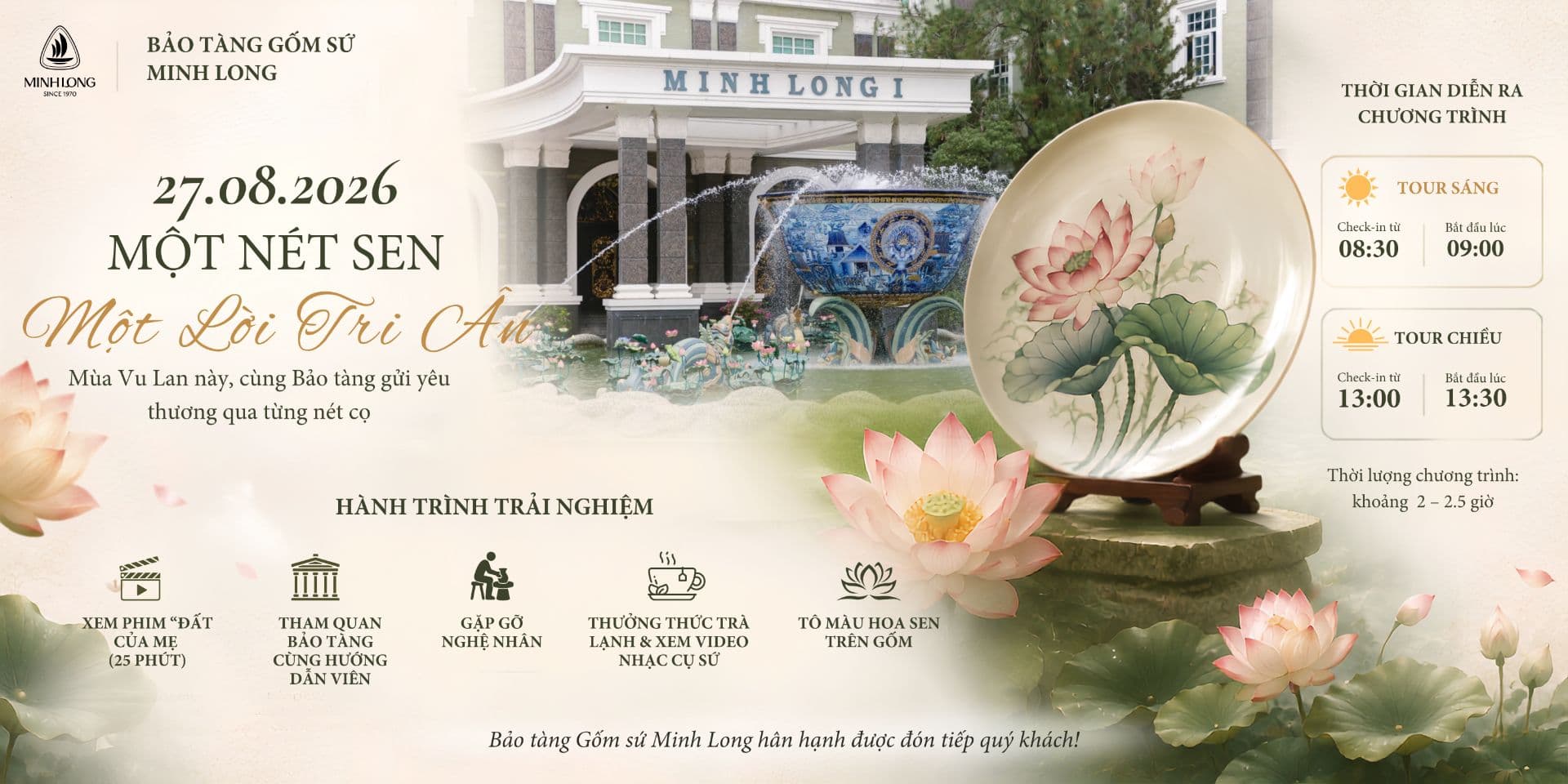 MỘT NÉT SEN - MỘT LỜI TRI ÂN